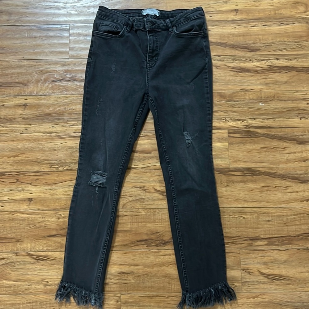 Free People Black Jeans Size 29
